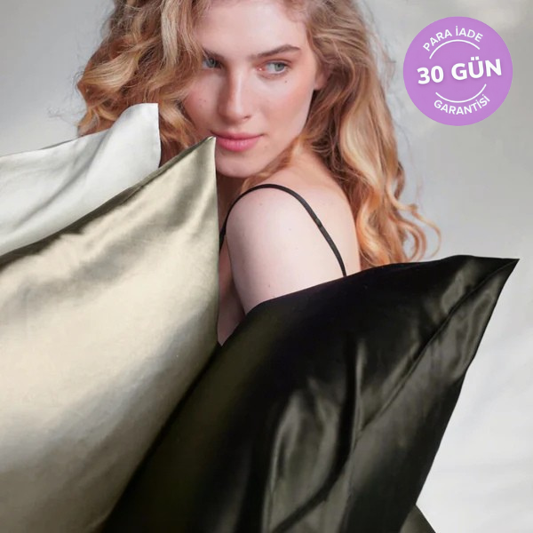 Silk Dream™  Uzun Ömürlü  İpek Çiftli Yastık Kılıfı