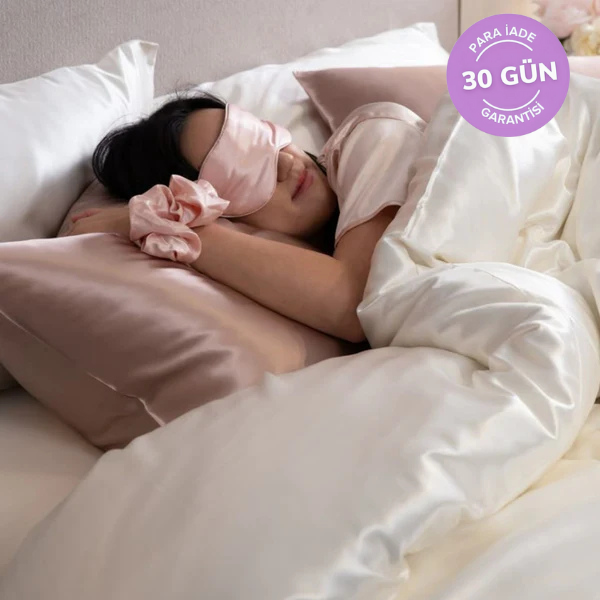 Silk Dream™  Uzun Ömürlü  İpek Çiftli Yastık Kılıfı