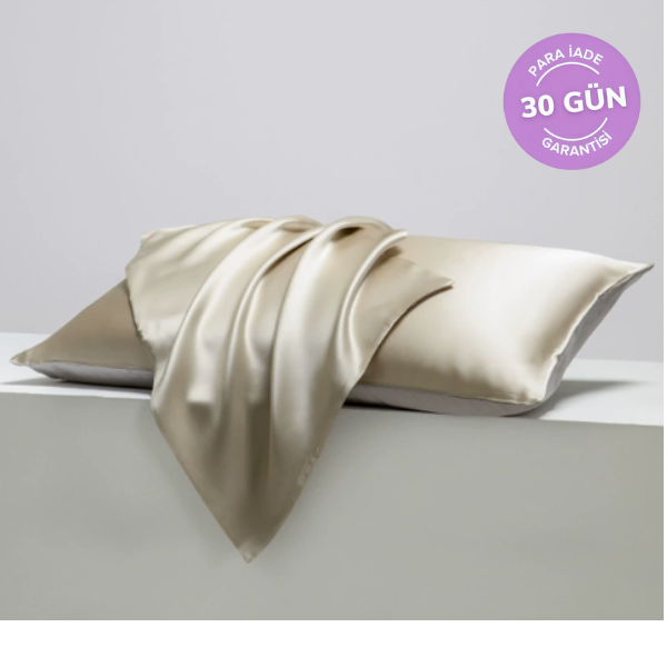 Silk Dream™  Uzun Ömürlü  İpek Çiftli Yastık Kılıfı
